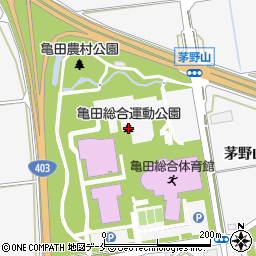 亀田総合運動公園周辺の地図