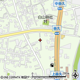 新潟県新潟市西区善久855周辺の地図