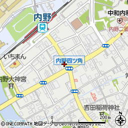 新潟県新潟市西区内野町524周辺の地図