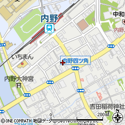 新潟県新潟市西区内野町519周辺の地図