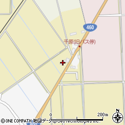 新潟県阿賀野市千原174周辺の地図