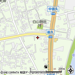 新潟県新潟市西区善久856周辺の地図