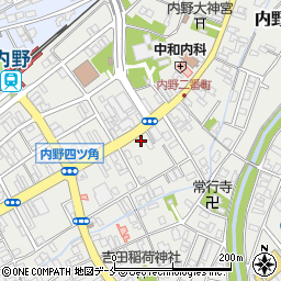 新潟県新潟市西区内野町1004周辺の地図