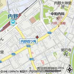 新潟県新潟市西区内野町574周辺の地図