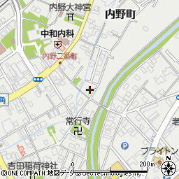 新潟県新潟市西区内野町1393周辺の地図