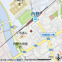 新潟県新潟市西区内野町468周辺の地図