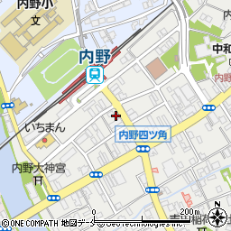 新潟県新潟市西区内野町549周辺の地図