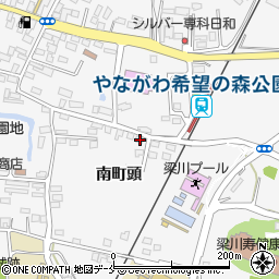 福島県伊達市梁川町南町頭12-6周辺の地図