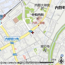 新潟県新潟市西区内野町998-4周辺の地図