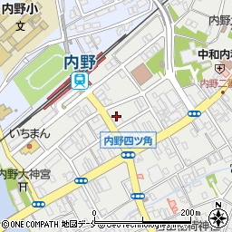 新潟県新潟市西区内野町554周辺の地図
