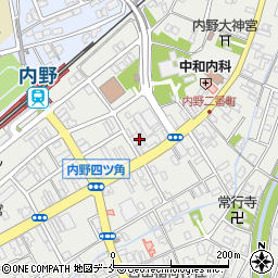 新潟県新潟市西区内野町581周辺の地図