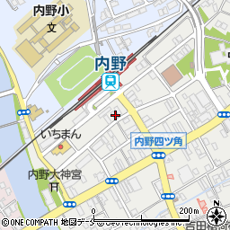 新潟県新潟市西区内野町434周辺の地図
