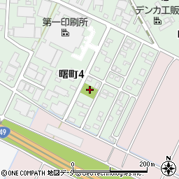 亀田曙公園周辺の地図
