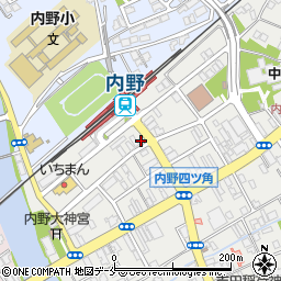 太陽交通内野駅前待機所周辺の地図