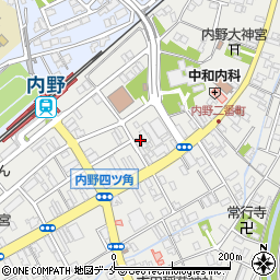 新潟県新潟市西区内野町580周辺の地図