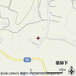 福島県伊達市梁川町八幡（吹合）周辺の地図