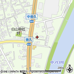 新潟県新潟市西区善久1058-5周辺の地図