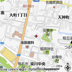 〒960-0742 福島県伊達市梁川町清水町の地図
