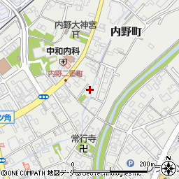 新潟県新潟市西区内野町972周辺の地図