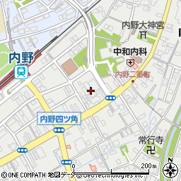 新潟県新潟市西区内野町582周辺の地図