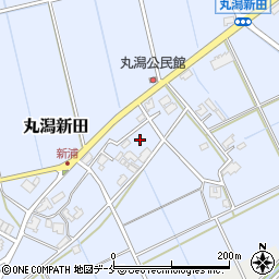 新潟県新潟市江南区丸潟新田148周辺の地図