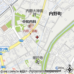 新潟県新潟市西区内野町974周辺の地図