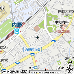 新潟県新潟市西区内野町563周辺の地図
