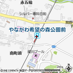 福島県伊達市周辺の地図