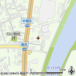 新潟県新潟市西区善久1044-46周辺の地図