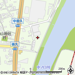 新潟県新潟市西区善久1044-25周辺の地図