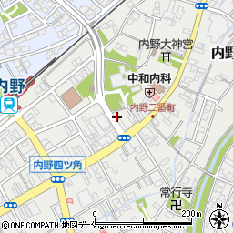 新潟県新潟市西区内野町584周辺の地図