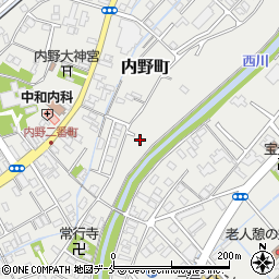 新潟県新潟市西区内野町1451周辺の地図