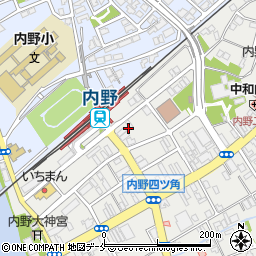 新潟県新潟市西区内野町424周辺の地図