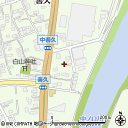 新潟県新潟市西区善久1044-44周辺の地図