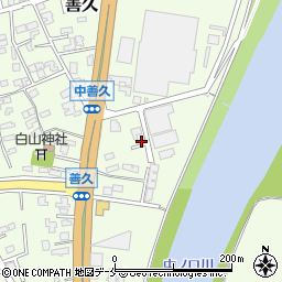 新潟県新潟市西区善久1044-42周辺の地図