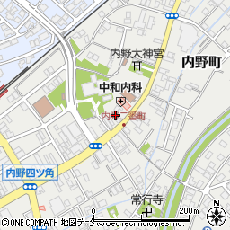 新潟県新潟市西区内野町598周辺の地図