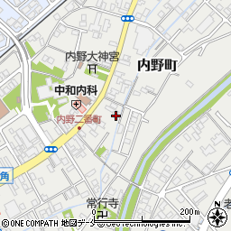 新潟県新潟市西区内野町962周辺の地図