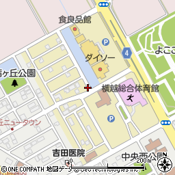 横越地区公民館周辺の地図