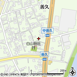 新潟県新潟市西区善久884周辺の地図