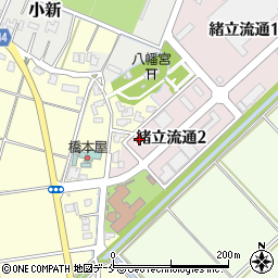 緒立ファクトリー周辺の地図