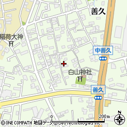 新潟県新潟市西区善久918周辺の地図