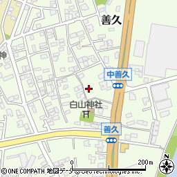 新潟県新潟市西区善久893周辺の地図