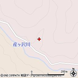 福島県桑折町（伊達郡）南半田（冬ケ沢）周辺の地図