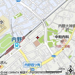 新潟県新潟市西区内野町384周辺の地図
