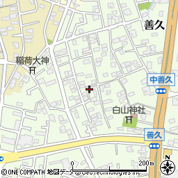 新潟県新潟市西区善久933周辺の地図