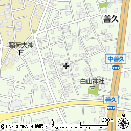 新潟県新潟市西区善久932周辺の地図