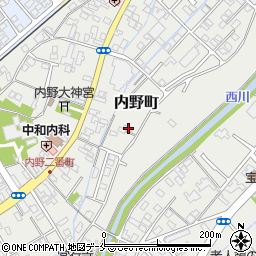 新潟県新潟市西区内野町876周辺の地図