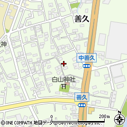 新潟県新潟市西区善久894周辺の地図