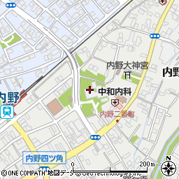 新潟県新潟市西区内野町590周辺の地図