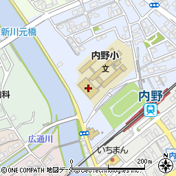新潟市ひまわりクラブ　内野・ひまわりクラブ第４周辺の地図